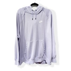 NIKE Women's Purple Plus Size Hoodie Sweater Sz 2x